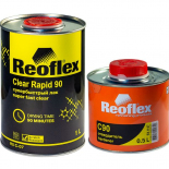 Reoflex / лак Clear rapid 90 1л+0,5л отв.