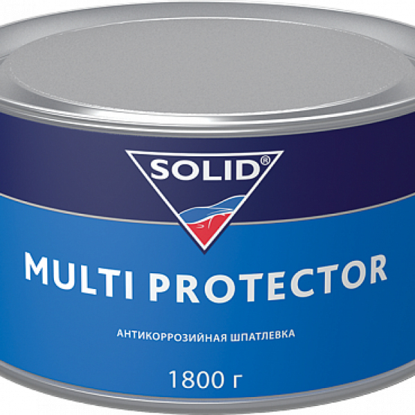 SOLID Шпатлевка MULTI PROTECTOR 1,8кг антикоррозийная шпатлевка