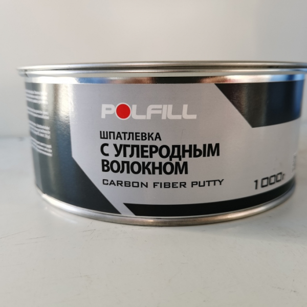 POLFILL Carbon fiber Шпатлевка с угольным волокном 1кг